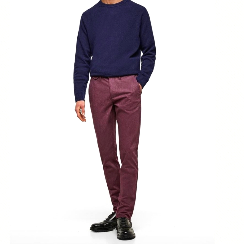 ZARA | Slim Fit Stretch Chino Trousers